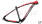 TRIGON TM002 rama rowerowa MTB  karbonowa czarno-czerwona