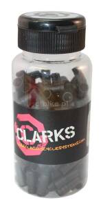 Clark's-Końcówka pancerza przerzutki plastikowa czarna z miedzianą wkładką SP4 2163DP