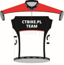 CTBIKE.PL TEAM Koszulka rowerowa krótki rękaw