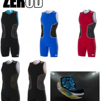 ZEROD iSUIT hydrofobowy strój triathlonowy z wkładką żelową męski