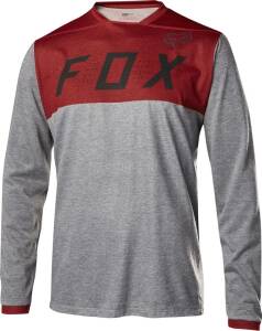 FOX Indicator LS koszulka rowerowa z długim rękawem red