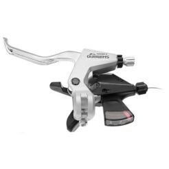 SHIMANO ALTUS ST M310 KLAMKOMANETKA DŹWIGNIA PRZERZUTKI/HAMULCA LEWA SREBRNA 3rz