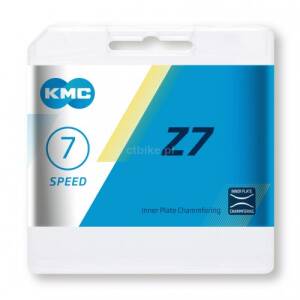 KMC Z7 1/2"x3/32" łańcuch rowerowy 7,8 rzędowy 116 ogniw ze SPINKĄ