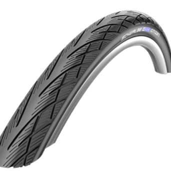 SCHWALBE CITIZEN 26x1.75 KG SBC LS Active Line opona rowerowa drutowa czarna REFLEX
