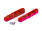 CLARK'S CP202 okładziny hamulcowe SZOSA (Shimano Dura-Ace, Ultegra, 105, warunki mokre) 52mm czerwone
