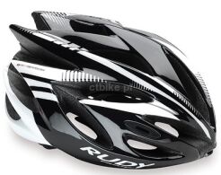 RUDY PROJECT RUSH KASK ROWEROWY CZARNO-BIAŁY Roz. S