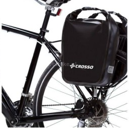 CROSSO DRY SMALL CLICK SYSTEM Sakwy rowerowe wyprawowe zestaw na tył/przód  30l 