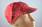 CINELLI Supercorsa czapka z daszkiem czerwona