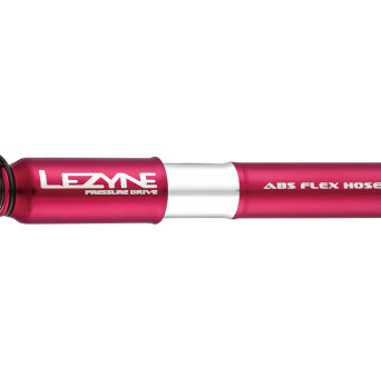 LEZYNE ALLOY DRIVE HP S ABS 120psi pompka ręczna czerwona