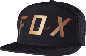 FOX Moth Snapback HAT czapka z daszkiem black