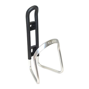 CLARK'S koszyk na bidon BC-20 STANDARD plastikowo-aluminiowy biały