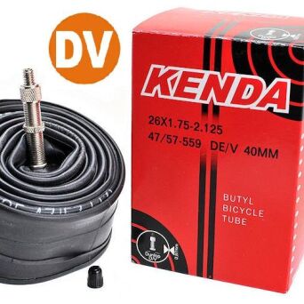 Kenda Dętka DUNLOP DV D/V 26" 26x1.75-2.125 47/57-559 wentyl prosty 40mm 