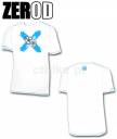 ZEROD T-SHIRT HIBISCUS koszulka triathlonowa biała