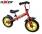 AXER SPORT Frico rowerek biegowy czerwony z hamulcem