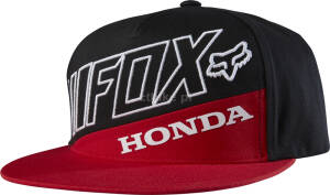 FOX Honda Basic HAT czapka z daszkiem red/black