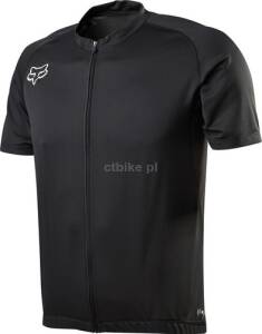 FOX Aircool Zip JSY koszulka rowerowa black