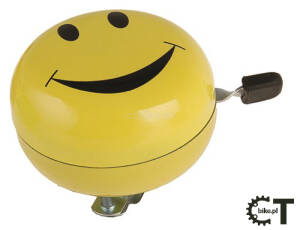 M-WAVE BELL DING-DONG dzwonek rowerowy stalowy uśmiech