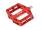 PROX Base Pro 26 pedały platformowe nylonowe czerwone