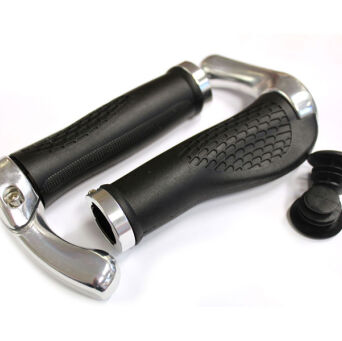 CLARK'S CLG206 DC2 chwyty kierownicy 135mm czarne z regulowanymi rogami