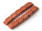 CLARK'S CP500 okładziny hamulcowe MTB (V-brake, warunki suche) 70mm czerwone