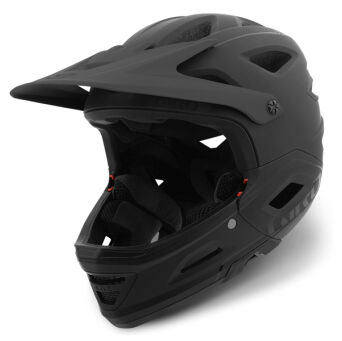 GIRO SWITCHBLADE MIPS KASK FULL FACE BLACK GLOSS BLACK MATT 