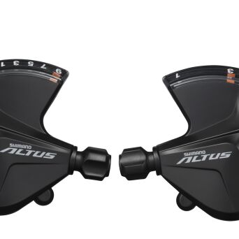 SHIMANO ALTUS SL M2000 MANETKI DŹWIGNIE PRZERZUTEK KOMPLET 3x9rz MTB