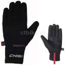 CHIBA CLASSIC WINTER ocieplane rękawiczki zimowe z membraną Softshellową czarne