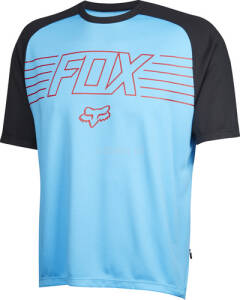 FOX Ranger Prints JSY koszulka rowerowa cyan