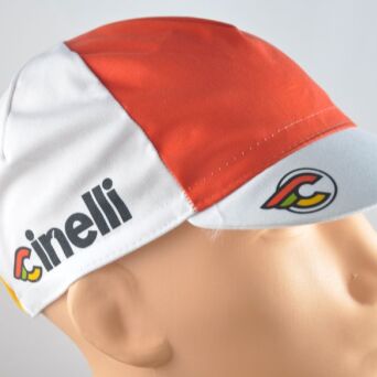 CINELLI Italo 79 czapka z daszkiem biała