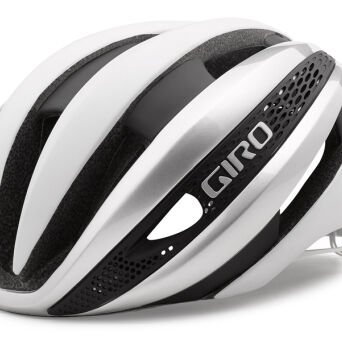 GIRO SYNTHE MIPS KASK SZOSOWY BIAŁO/SREBRNY MATT
