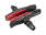 CLARK'S CPS959 klocki hamulcowe MTB (v-brake, warunki suche i mokre, lekka obudowa aluminiowa) 72mm czerwono-czarne