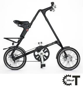Rower miejski STRIDA EVO aluminium koła 16"  kolor czarny matowy