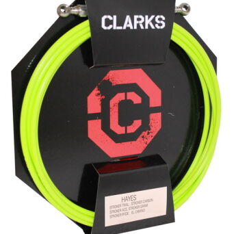 CLARK'S przewód hamulca hydraulicznego HAYES z końcówkami (2szt. Przód, Tył) zielony 