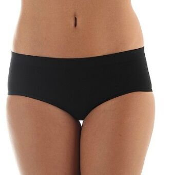 BRUBECK CLASSIC COMFORT COTTON Majtki damskie czarne