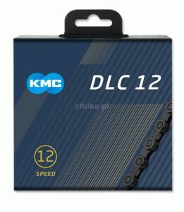KMC DLC ACE 1/2x11/128 łańcuch rowerowy 12 rzędowy 126 ogniw czarny