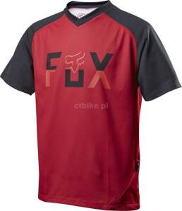 FOX Ranger J-JSY koszulka rowerowa dziecięca red/black