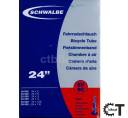 SCHWALBE DĘTKA SV9C PRESTA F/V 40mm STANDARD 24x3/4 24X7/8 24x1.00 24x1.10 18/28-520 BOX