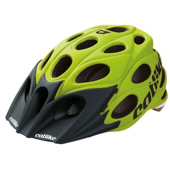 CATLIKE KASK LEAF ŻÓŁTY MAT MD