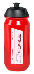 FORCE Bidon STRIPE bidon rowerowy 0.5l czerwono-biały 251956