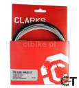 CLARK'S PRE-LUBE WATER KIT zestaw linek i pancerzy hamulcowy MTB / szosowy uszczelnienie srebrny karbon