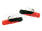 CLARK'S CP471 klocki hamulcowe SZOSA (Shimano, Campagnolo, warunki suche i mokre, oudowa CNC) 52mm czarno-czerwone