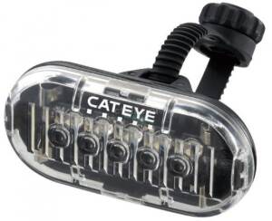 CATEYE TL-LD155-F OMNI 5 lampka rowerowa przednia czarna