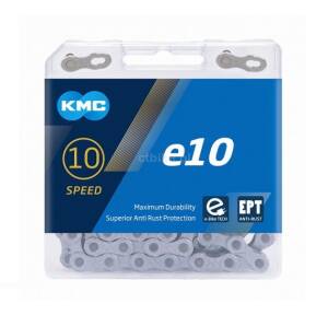 KMC E10 EPT Łańcuch 10rz. E-Bike do rowerów elektrycznych 136 ogniw