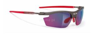 RUDY PROJECT OKULARY RYDON GRAPHITE MLS RED