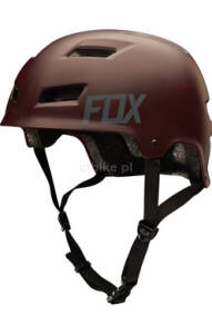 FOX Transition Hardshell kask rowerowy BMX burgundy