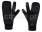 FORCE Hot Rak Pro 3+1 rękawice zimowe czarne 3 palce