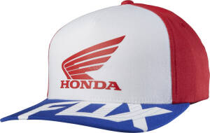 FOX Honda Basic HAT czapka z daszkiem red/white