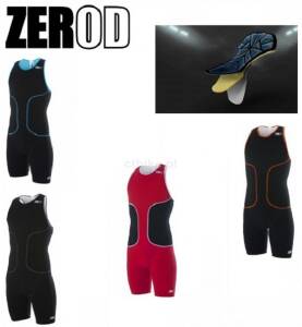 ZEROD oSUIT hydrofobowy strój triathlonowy z wkładką żelową męski