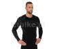 BRUBECK DRY koszulka męska termoaktywna czarno-grafitowa 