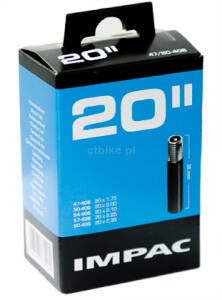 IMPAC AV20 Dętka rowerowa 20x1.75-2.45 wentyl auto 35 mm